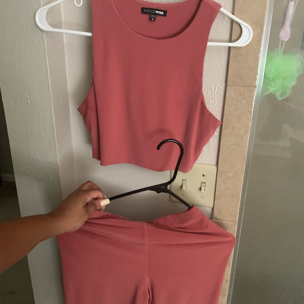 FN 2 pc biker short set